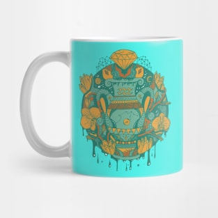 Mounta‌in Green Mystic Aquarius Vase Mug